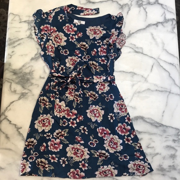 Jack by BB Dakota Dresses & Skirts - Blue floral rayon dress by Jack By BB Dakota